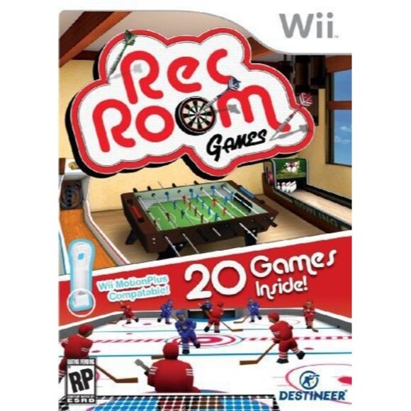Rec Room Games For Nintendo Wii - 20 Games Included - Picture 1 of 1
